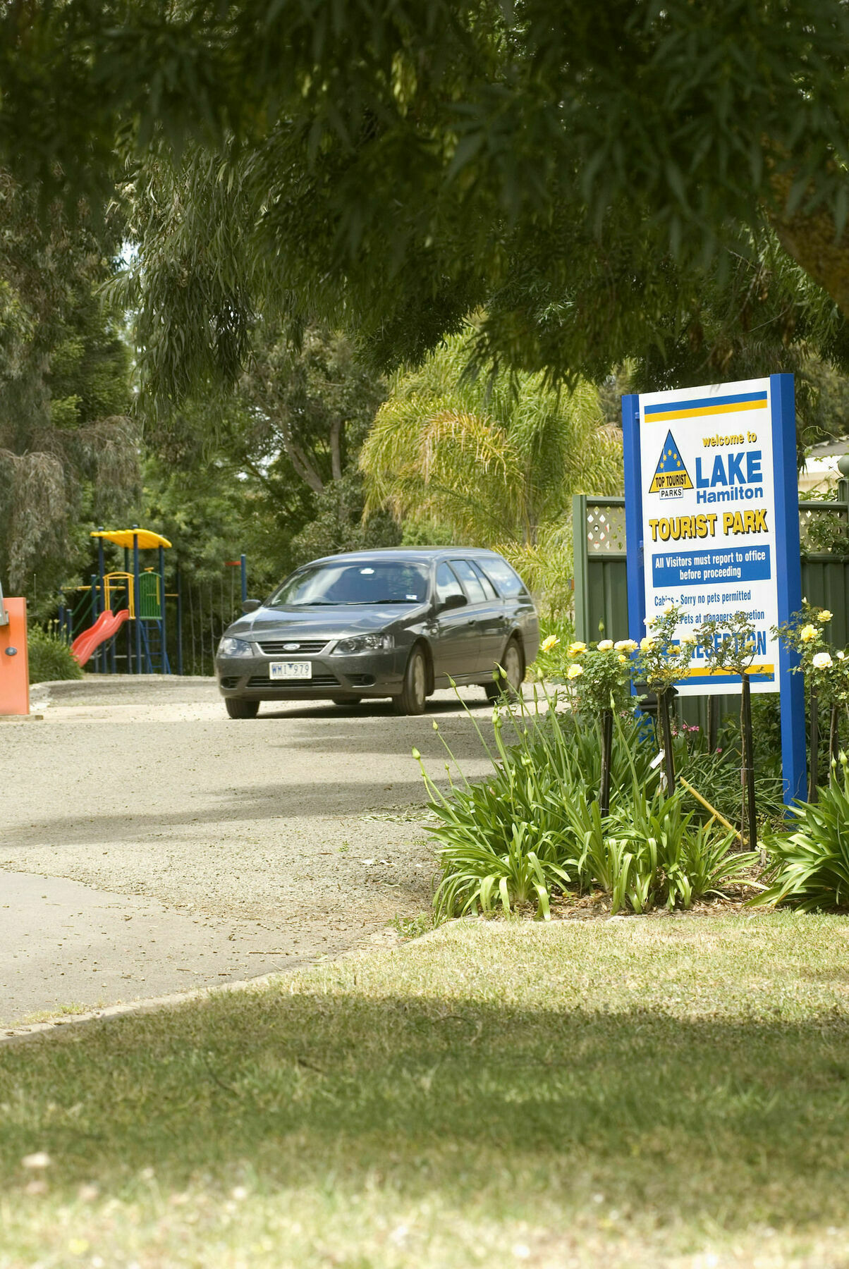 Lake Hamilton Motor Village And Caravan Park Eksteriør billede